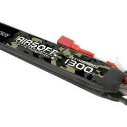 Batterie airsoft Gen Ace Lipo 7.4V 25C 1300mAh 2S1P