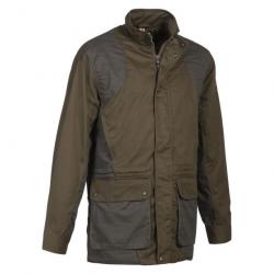 VESTE DE CHASSE PERCUSSION TRADITION KAKI - TAILLE 4XL / XXXXL