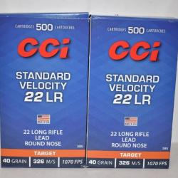 1000 CCI Standard Velocity calibre 22lr