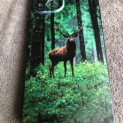 Coque iPhone 14 silicone chasse cerf