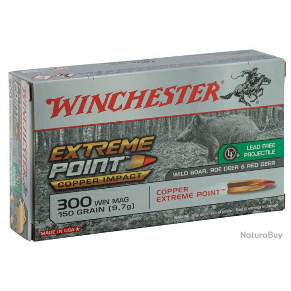 Cartouches Winchester cal . 300 Win Mag - grande chasse