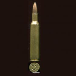 6 mm Remington - balle cuivre pointue -  R°P