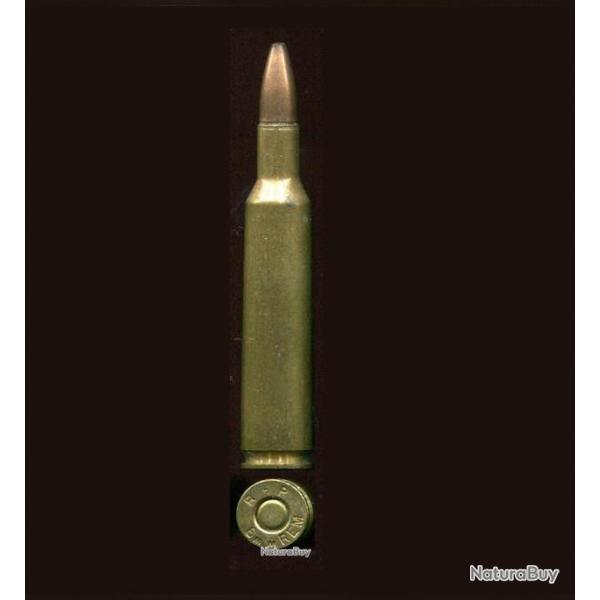 6 mm Remington - balle cuivre pointue -  RP