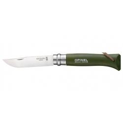 Couteau pliant Opinel Baroudeur N°08 Inox Kaki