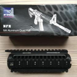FAB Defense NFR, garde-main en aluminium quad rails pour AR-15/M4