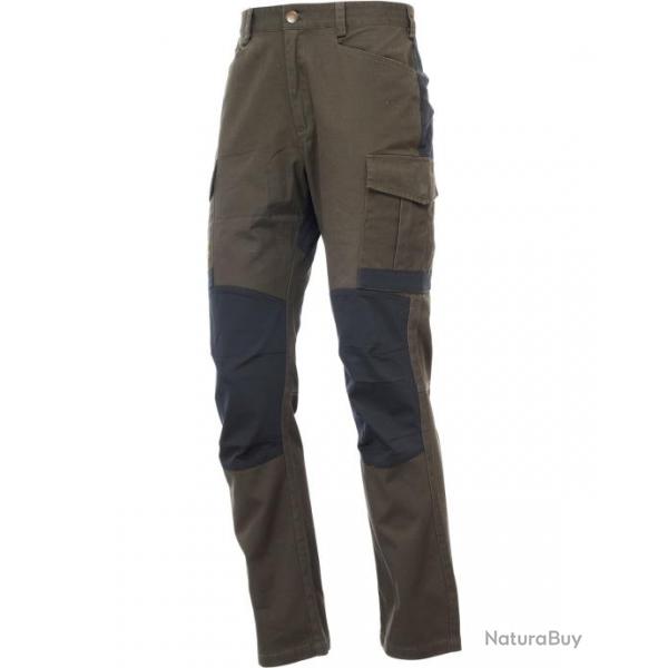 Pantalon de chasse robuste BePro (Couleur: Vert/noir, Taille: 106)