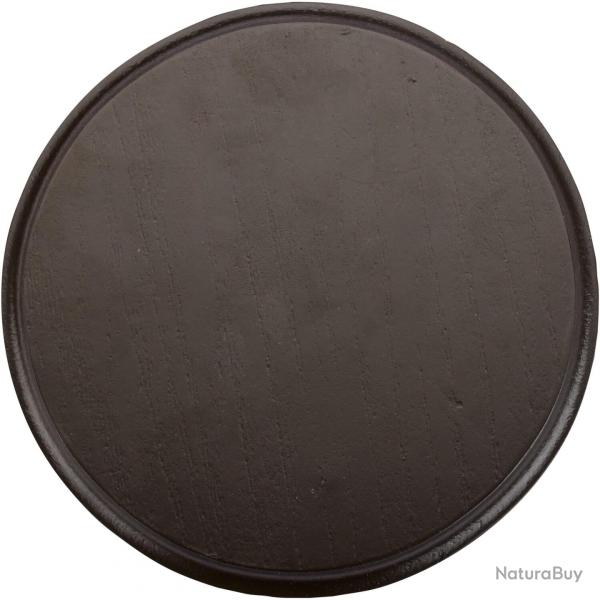 Plaque de trophe ronde en frne (Modle:  12 cm)