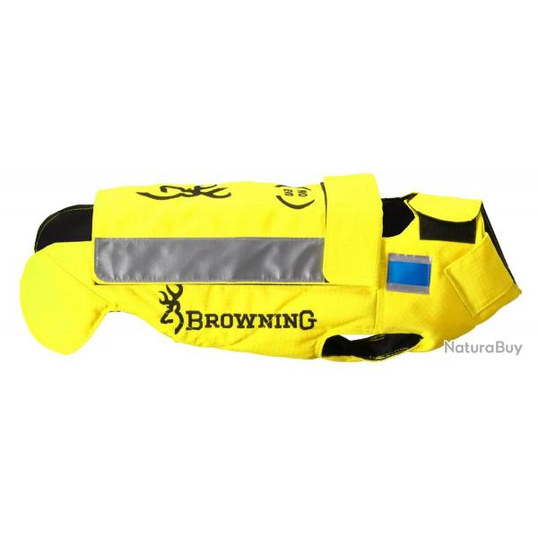 Gilet De Protection Pour Chiens Browning Pro Evo Jaune