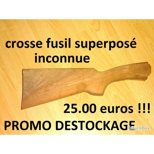 crosse fusil superpos inconnue  25.00 euros !!!!!!!!!!!!!!!!!!!!!!- VENDU PAR JEPERCUTE (D23B208)