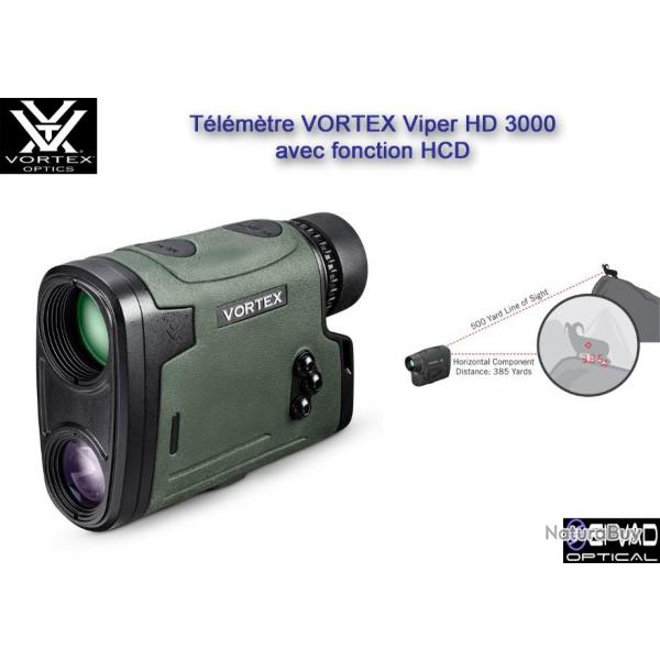 Tlmtre VORTEX Viper HD 3000 avec fonction HCD