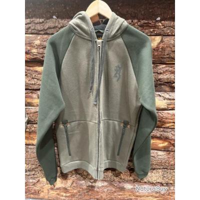 Pull De Chasse Browning Snapshot - Sweat à Capuche Vert, Confortable, Idéal Pour La Nature Et Les Activités Outdoor - 7