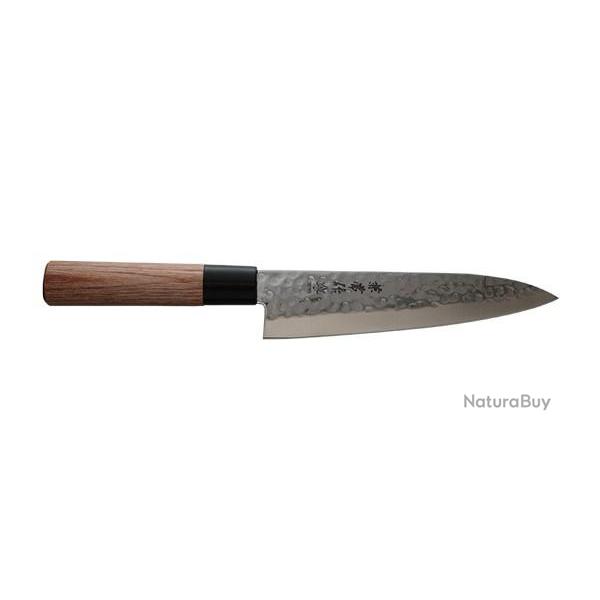 Couteau de chef Kane Tsune Gyutou lame 180 mm