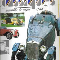 automobiles des années 30 et 40 les grandes classiques de michael sedgwick