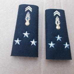 manchon de général de gendarmerie 3 étoiles;neufs