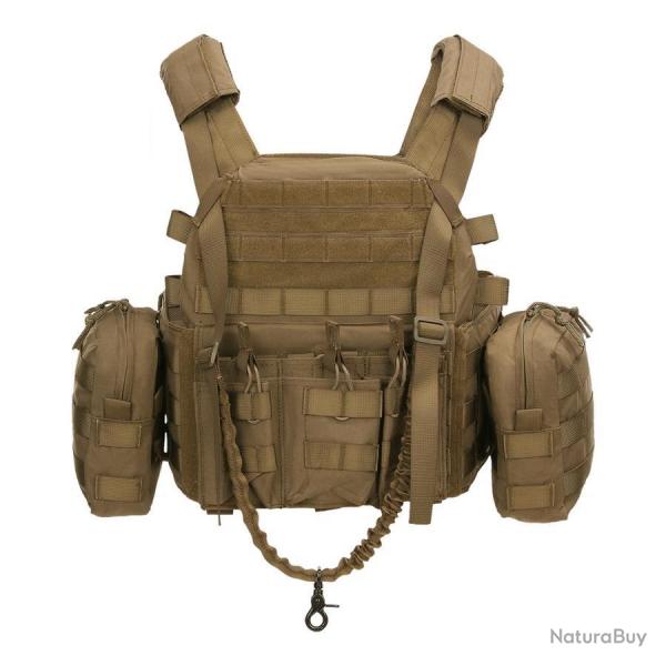 Gilet Tactique Operator (Couleur Coyote)