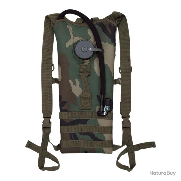 Sac d'hydratation Camel bag extrme (Couleur Camouflage Woodland)