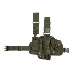 Holster molle cuisse pour droitier (Couleur Camouflage Digital)