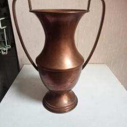 coupe en cuivre ancien hauteur 25 cm