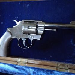 Revolver Colt 1895 tardif grosse carcasse 38 vp