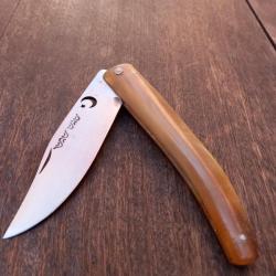 Très Grand Couteau ARTISANAL CAPUCIN de KAHRAMANMARAS 2 CLOUS Manche en Corne