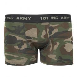 Boxer court camouflage style militaire