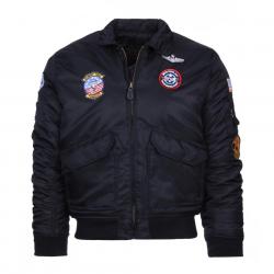Blouson aviation CWU enfant (Couleur Noir, Taille enfant L (9-10ans))