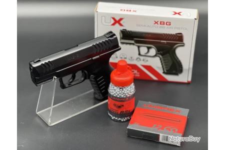 Pistolet Umarex XBG calibre 4.5 mm BBs 3 Joules + 10 capsule