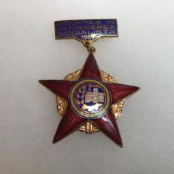 ROUMANIE - Médaille ÉTOILE du MERITE de 1969