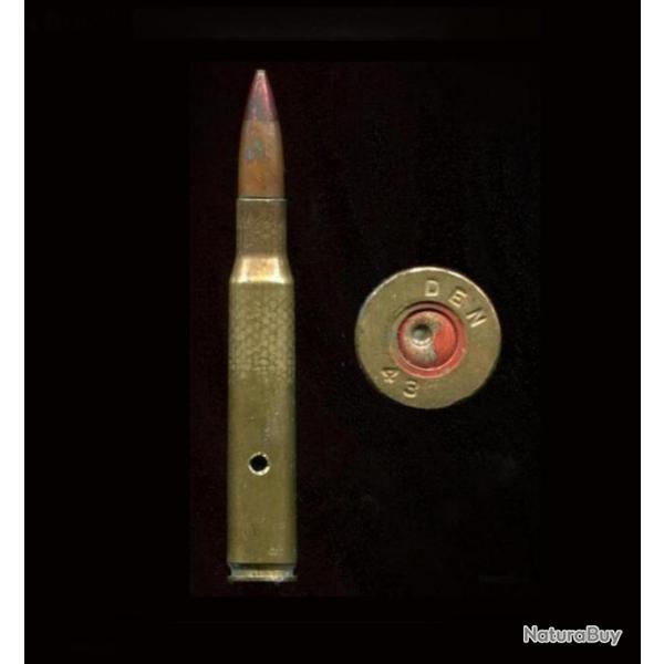 .30-06 US - traante USA 1943 -  balle cuivre pointe rouge