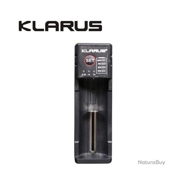 Chargeur Klarus Smart Charger K1 PRO pour batteries Li-ion, Ni-MH et Ni-Cd