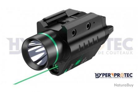 Pointeur laser vert / lampe 300 Lumens LoPro Combo noir