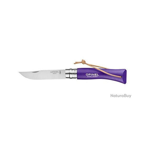 Couteau pliant Opinel Baroudeur N07 Inox Violet