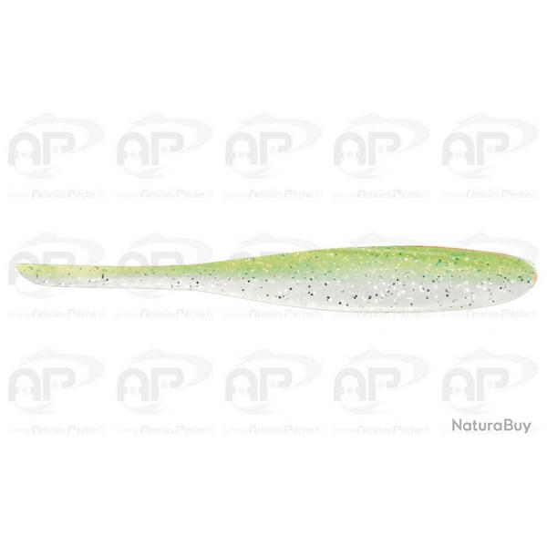 Leurre Souple Finess SHAD IMPACT 4'' (8pices) Chartreuse 10 8