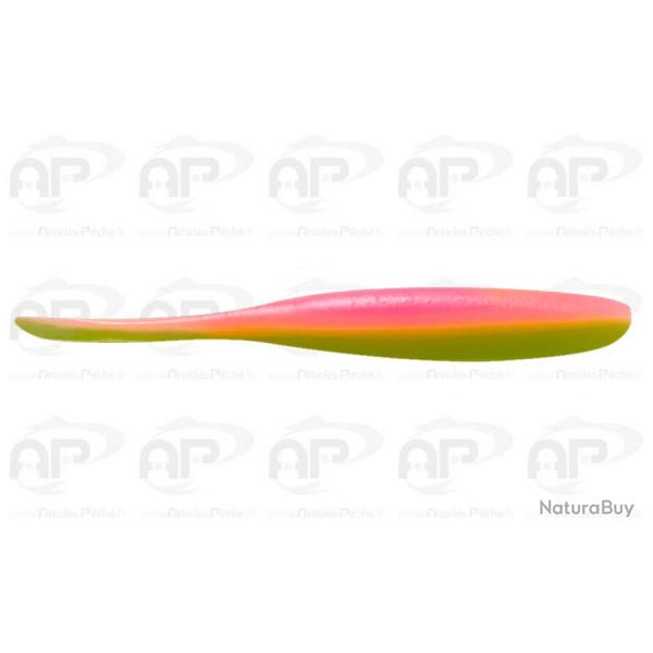 Leurre Souple Finess SHAD IMPACT 4'' (8pices) 10 8 Chartreuse Pink