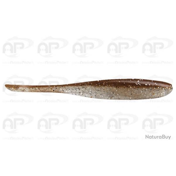 SHAD IMPACT 3'' (10pices) 3'' - 7,6cm Brown Silver