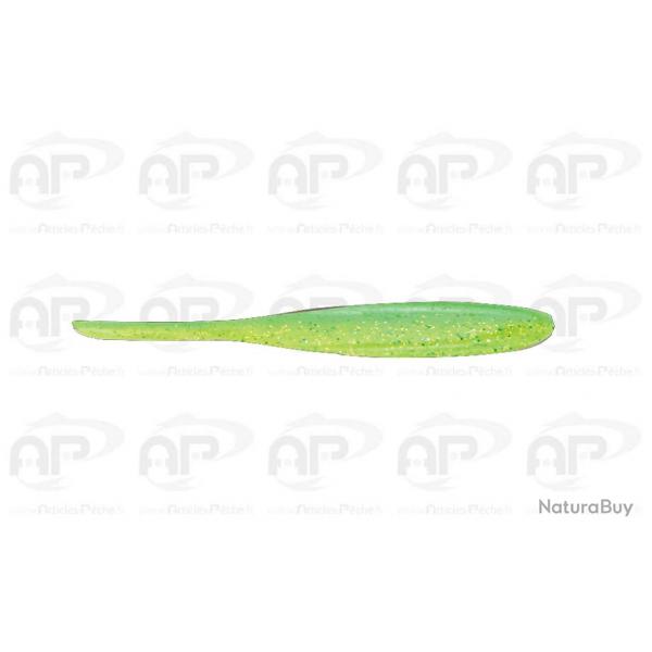 KEITECH SHAD IMPACT 5'' (6pices) Lime Chartreuse 5'' ( env 12,7cm)