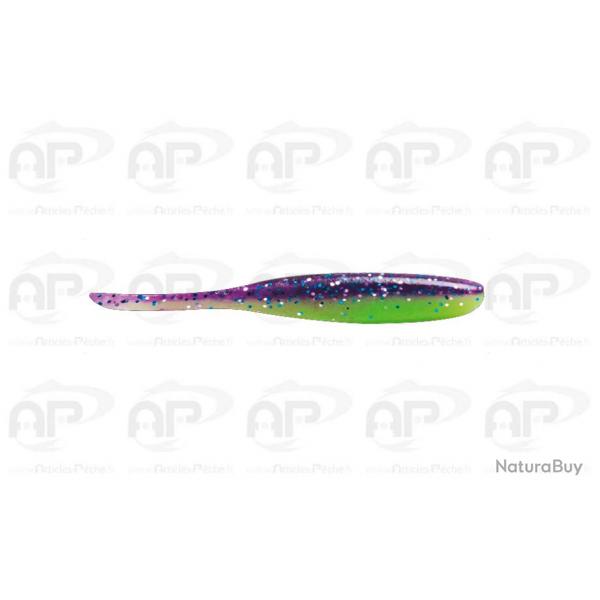 KEITECH SHAD IMPACT 5'' (6pices) 5'' (env 12,7cm) VIOLET CHART