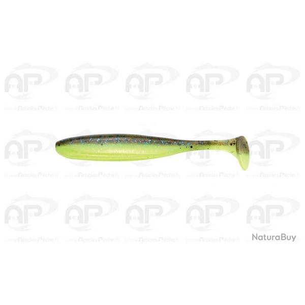 Leurre souple Keitech Easy Shiner 10 3'' - 7,5cm Chartreuse Belly