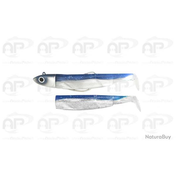 Fiiish Black Minnow Combo Offshore 1 mont + 1 corps 105 mm 16 g Electric Blue