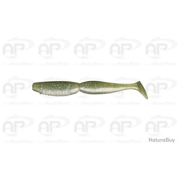 Super Spindle Worm 5'' (12,7mm) Light Green Pearl