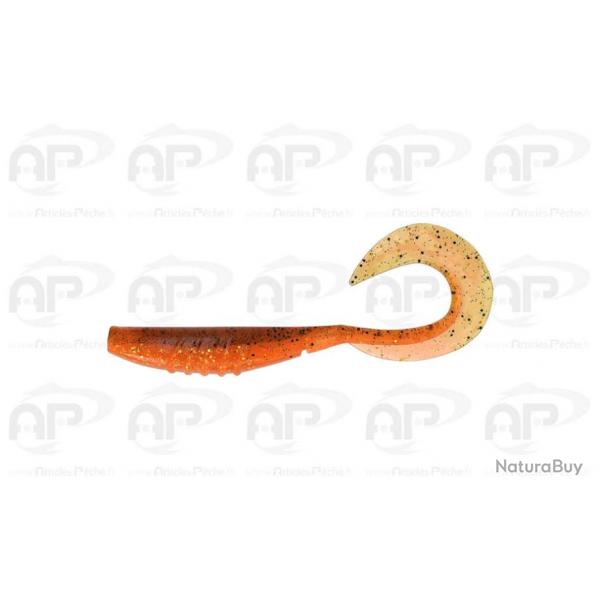 Leurre souple Megabass X-Layer Curly 7" 22 g 4 17 cm Tinsel Orange