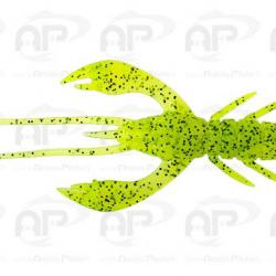 Fish Up Real craw Chartreuse Black 1.5'' 10