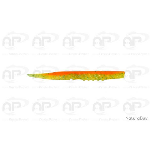 Leurre Souple Super Giant XLAYER Orange Green 15cm 5