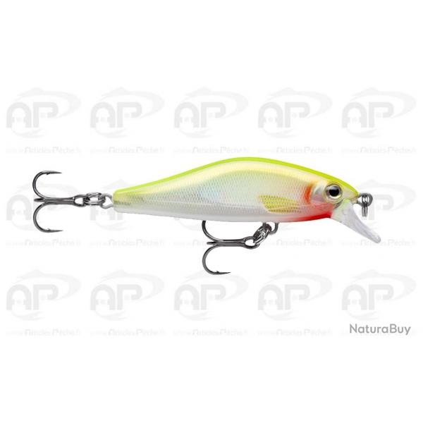Rapala Shadow Rap Solid Shad 7 g 6 cm Silver Fluorescent Chartreuse Uv