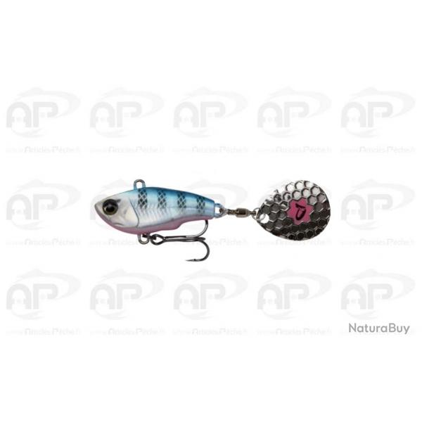 Savage Gear Fat Tail Spin 24 g 8 cm Blue Silver Pink