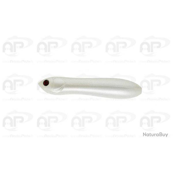 Sakura Mousty 110F leurre de surface Pearl White 20,5 g 110mm