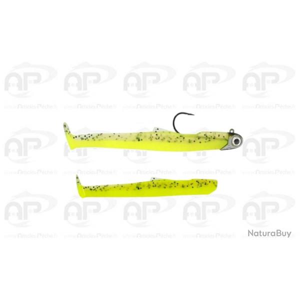 Fiiish Mud Digger Combo Heavy Chartreuse 15 g 1 mont + 1 corps 90 mm