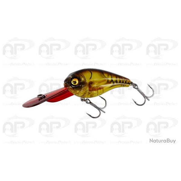 Westin Crankbait Megabite DR 3-4m 19 g 6 cm Clear Brown craw