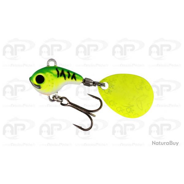 Westin Dropbite Tungsten Spin Tail Jig 18gr Chartreuse Ice 18 g 22mm