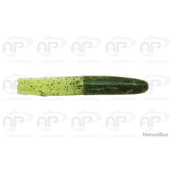 Keitech Salty Core Tube 6 3.5'' - 9 cm Watermelon Chartreuse